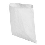 2W WIDE WHITE PAPER BAG 205MM X 198MM 500 PACK
