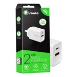 ESONIC 2 USB WALL CHARGER TYPE C  USB A