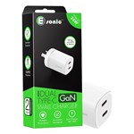 ESONIC DUAL WALL CHARGER TYPE C 35W