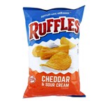 RUFFLES CHEDDAR  SOUR CREAM 184G X 15