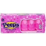 PEEPS MARSHMALLOW PINK CHICKS 5CT X 24PK