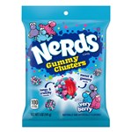 NERDS GUMMY CLUSTER VERY BERRY PEG BAG 141G X 12PK