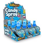 MILLIONS CANDY SPRAY BUBBLEGUM  UK 45ML X 12 PACK