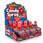 MILLIONS CANDY SPRAY STRAWBERRY  UK 45ML X 12 PACK