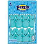 PEEPS BLUE MARSHMALLOW BUNNIES 12CT X 24 PACK