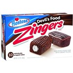 HOSTESS CHOCOLATE ZINGERS 360G X 6 PACK