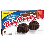 HOSTESS BABY BUNDTS CHOCOLATE 284G X 6 PACK