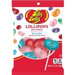JELLY BELLY LOLLIPOPS ASSORTED 136G X 12 PACK