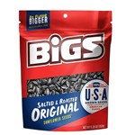 BIGS SUNFLOWER SEEDS ORIGINAL SALT PEG BAG 152 G  X 12 PACK