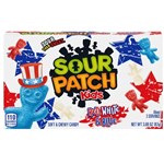 SOUR PATCH KIDS THEATRE BOX RED WHITE  BLUE  87G 12PK