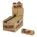 RAW CLASSIC ROLLING PAPERS 1 14 SIZE  TIPS 24 PACK