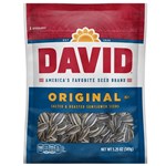 DAVID SUNFLOWER SEED ORIGINAL PEG BAG 149G X 12 PACK