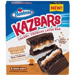 HOSTESS KAZBARS CHOCOLATE CARAMEL 284G X 6 PACK