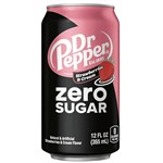DR PEPPER STRAWBERRY  CREAM ZERO SUGAR 355ML X 12