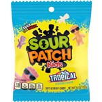 SOUR PATCH KIDS TROPICAL PEG BAG 102G X 12 PACK
