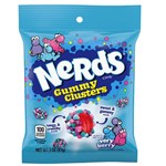 NERDS GUMMY CLUSTER VERY BERRY PEG BAG 85G X 12PK