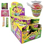 KIDSFRENZY SOUR CANDY NOODLE CUP 53G X 12 PACK