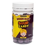 BUBBLE BLAST SOUR CANDY GRAPES 200G X 6 PACK