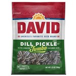 DAVID SUNFLOWER DILL PICKLE PEG BAG 149G X 12 PACK