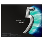5 GUM REACT MINT 15 STICKS X 10 PACK US