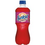SUNKIST RASPBERRY BLOOD ORANGE BOTTLE 591ML X 24 PACK