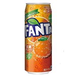 FANTA JAPAN ORANGE CAN 500ML X 24 PACK