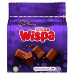 UK CADBURY BITSA WISPA PEG BAG 85G X 10 PACK