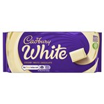 UK CADBURY CREAMY WHITE CHOCO BAR 90G X 24 PACK