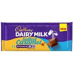 UK CADBURY SALTED CARAMEL MILK BAR 120G  X 16 PACK