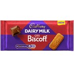 UK CADBURY DAIRY MILK BISCOFF  95G  X 21 PACK