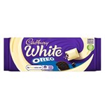 UK CADBURY WHITE OREO BAR 120G  X 17 PACK