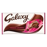 UK GALAXY COOKIE CRUMBLE CHOCOLATE BAR 114G X 24 PACK