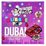 GUSTO DUBAI CHOCOLATE WITH POPPING CANDY  STRAW 100G X 12
