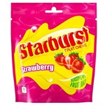 UK STARBURST STRAWBERRY PEG BAG 138G X 12 PACK