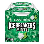 ICE BREAKERS MINTS SPEARMINT 36G X 8 PACK