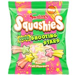 UK SWIZZELS SQUASHIES SOUR SHOOTING STARS 100G X 12 PACK