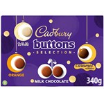 UK CADBURY BUTTONS SELECTION BOX 340G X 7 PACK
