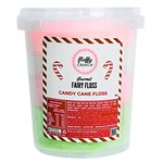 FLUFFY CRUNCH FAIRY FLOSS CANDY CANE 50G X 12 JARS
