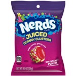 NERDS GUMMY CLUSTERS JUICED  128G X 12 PACK