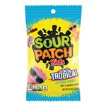 SOUR PATCH KIDS TROPICAL PEG BAG  226G X 12 PACK