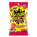 SOUR PATCH KIDS STRAWBERRY PEG BAG  226G X 12 PACK