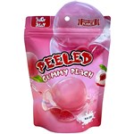 JUICY JELLY PEELED GUMMY PEACH HANGSELL 120G X 12