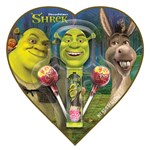 SHREK POP UPS LOLLIPOP VALENTINE HEART 6 PACK