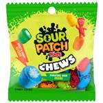 SOUR PATCH KIDS CHEWS PEG BAG 60G X 12 PACK