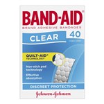 BANDAID CLEAR STRIPS 40 X 6 PACK