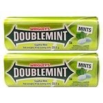 WRIGLEYS DOUBLE MINT PEPPERMINT HARD CANDY ASIA 23G X 15 PACK