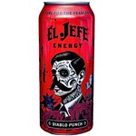 EL JEFE ENERGY DRINK DIABLO PUNCH 473ML X 12 PACK
