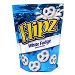 FLIPZ WHITE FUDGE PRETZELS 141G X 12 PACK
