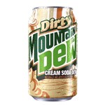 MOUNTAIN DEW DIRTY CREAM SODA 355ML X 12 PACK