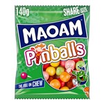 UK MAOAM PINBALLS CHEWS PEG BAG 140G X 14 PACK